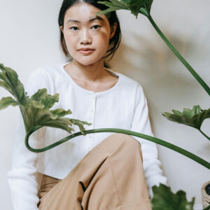 White cotton shirt